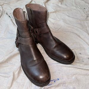 Frye harness Moto boots